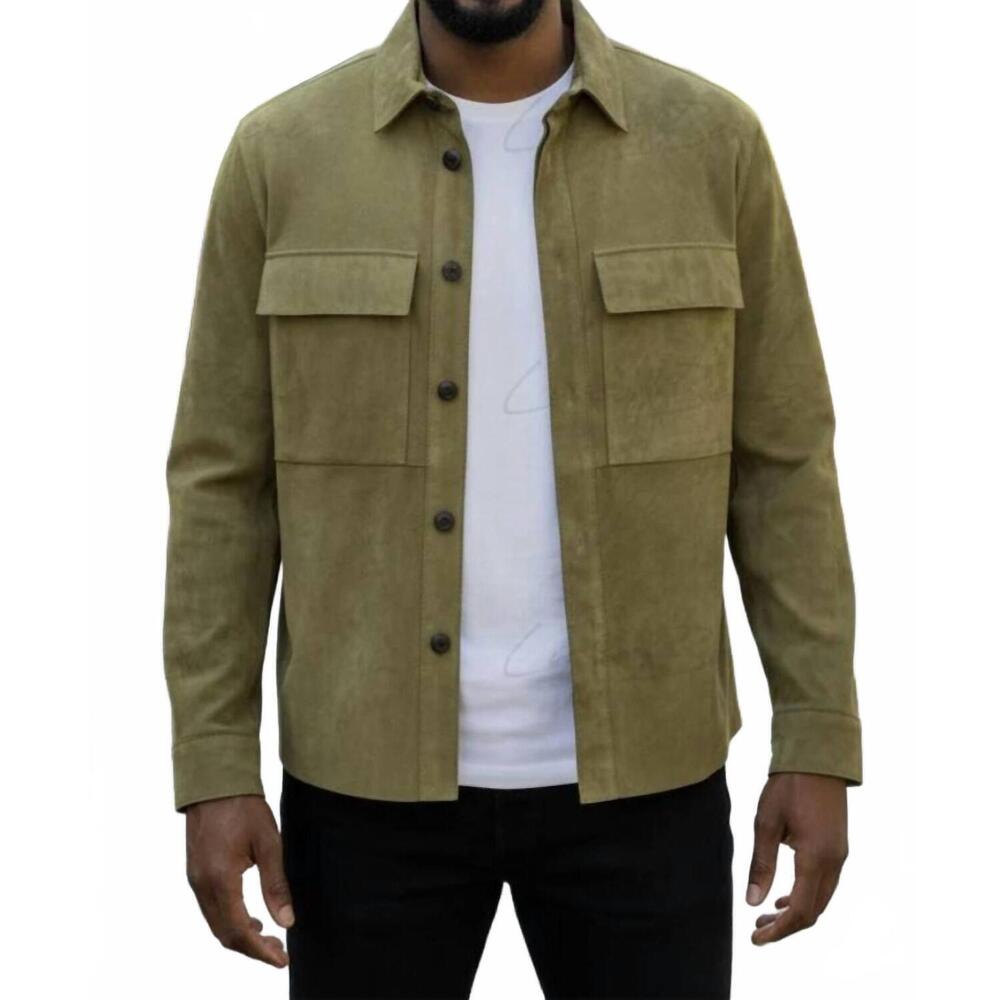 NEW LUSSO BENI luminis overshirt in dijon